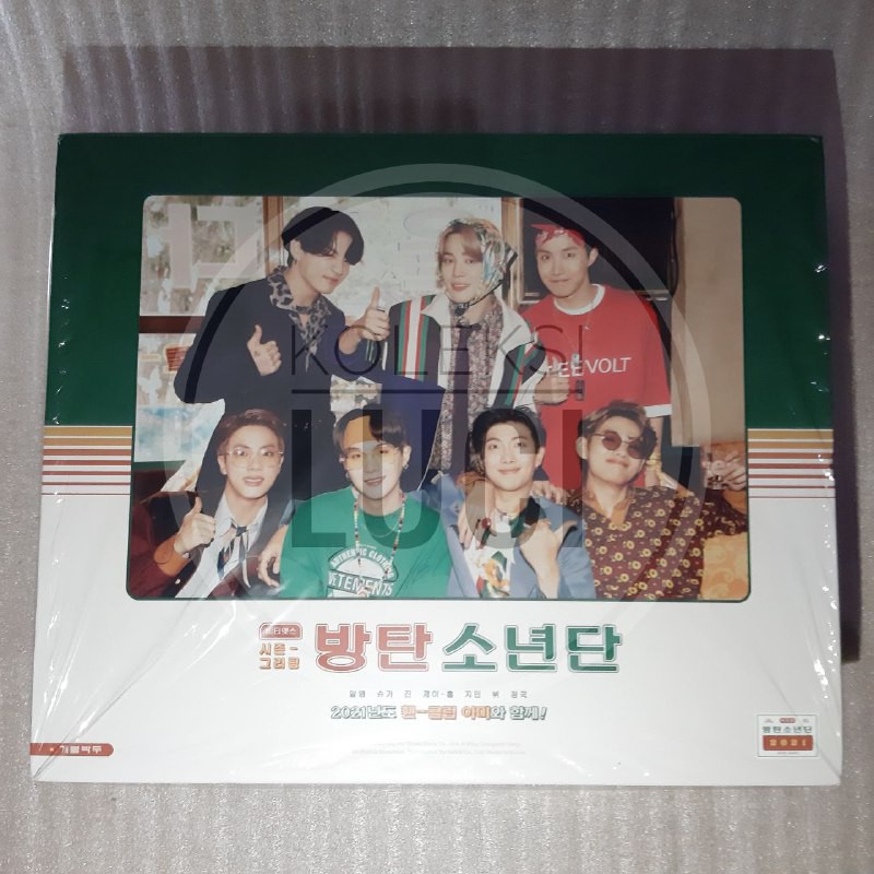 Sharing BTS Season Greeting 2021