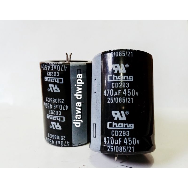 Elco 470uf 450v Original BISA UNTUK 470uf 400v