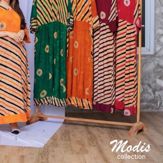 ✱ daster maura batik cap | daster busui lengan panjang | bisa daster | daster | daster kancing depan