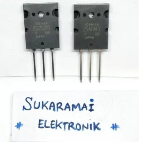 ✮ TRANSISTOR C5200 A1943 C 5200 A 1943 SET ☪