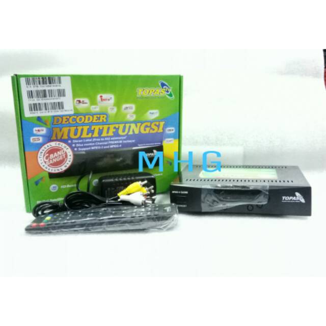 RECEIVER TOPAS TV 1 TAHUN