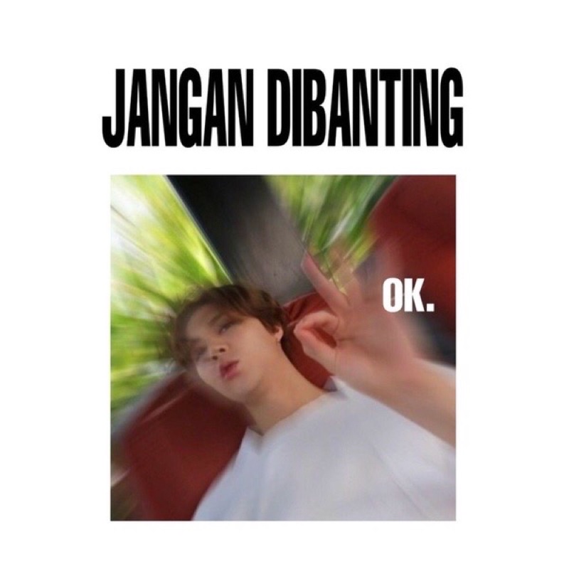 PART 2 STIKER FRAGILE KPOP LUCU KOREA STIKER JANGAN DIBANTING-N