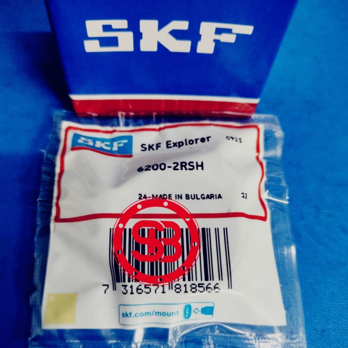 Bearing / Laker / Laher 6200 2RS / 6200 2RS C3 SKF ORIGINAL