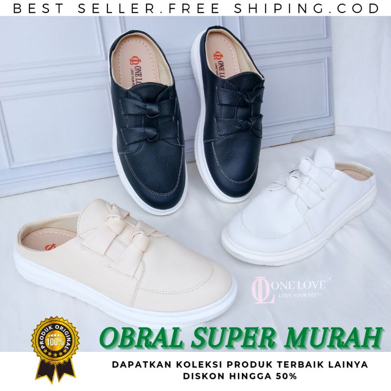 One Love Sepatu Sandal Wedges Wanita Dewasa One Love Original Terbaru Tutong Wedges Wanita Casual Ha