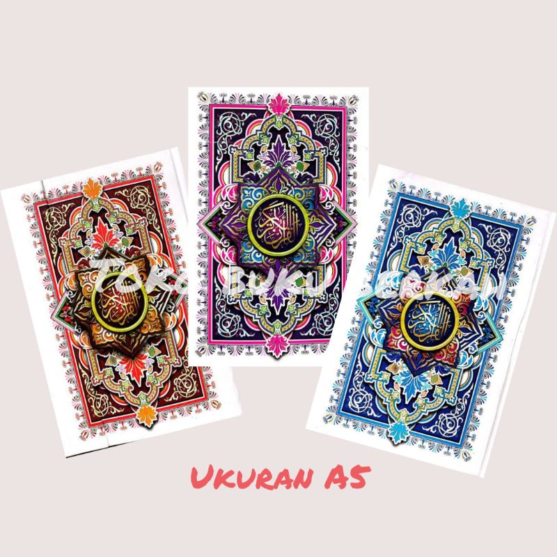 al quran hvs cover batik A5 (15x21cm)