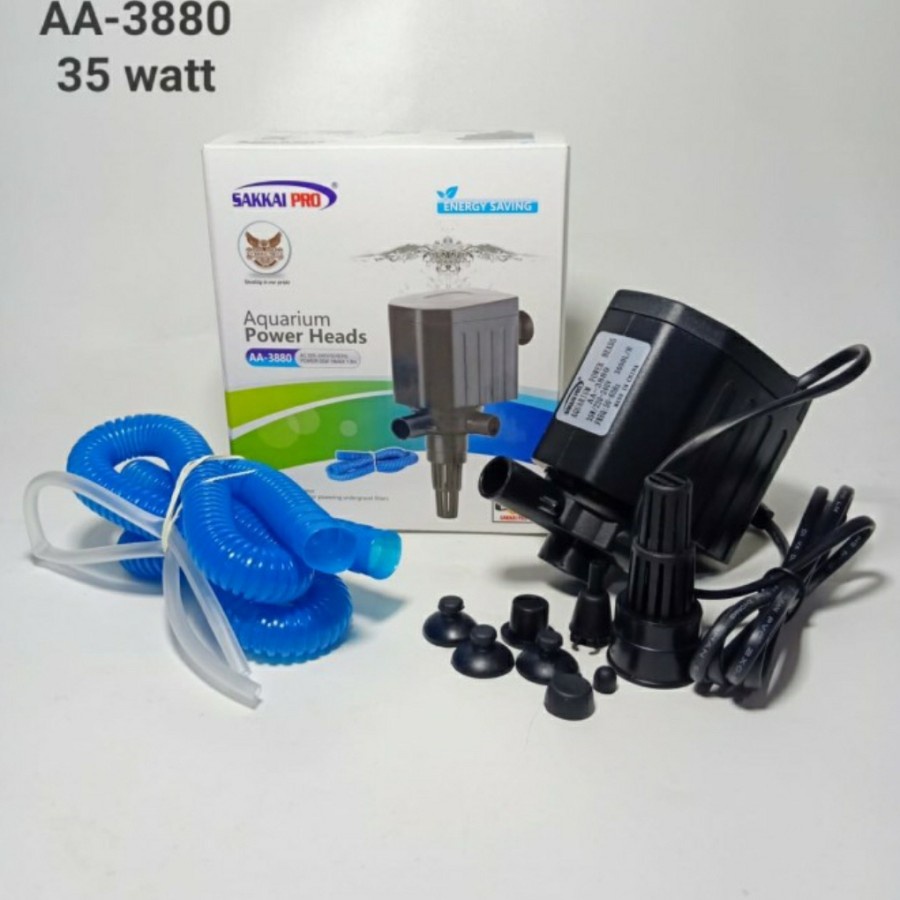 Sakkai pro AA3880 AA 3880 pompa powerhead filter aquarium kolam ikan