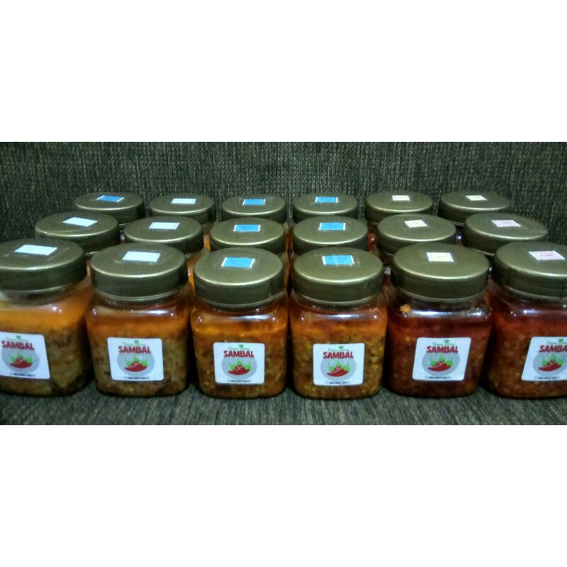 

Aneka Sambal Bawang mercon / sambal Cumi / Sambal Teri