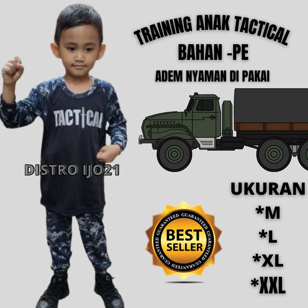 COD !! GROSIR TRAINING ANAK TACTIKAL MURAH STELAN ANAK LORENG TACTIKAL PIYAMA KAOS ANAK TACTIKAL LORENG