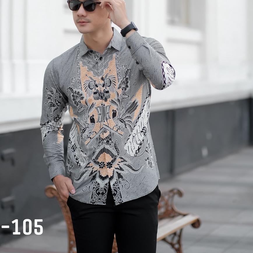 ❋ NEW ARRIVAL DISTRO BATIK PRIA BORDIR SOGAN HRBO26 BATIKAF NOTOARTO BATIK IPNU-IPNU HEM PRIA KEREN0