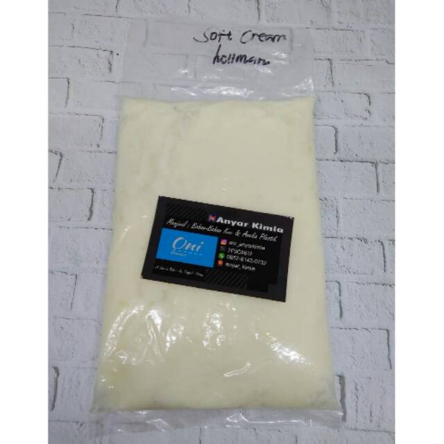 

Hollman Soft Cream Repack @500grm (Warna Putih)
