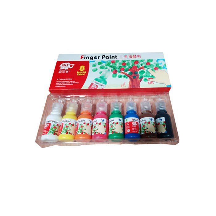

Finger Paint Set ART RANGERS 8 Colors (8 Botol x 30 ml)