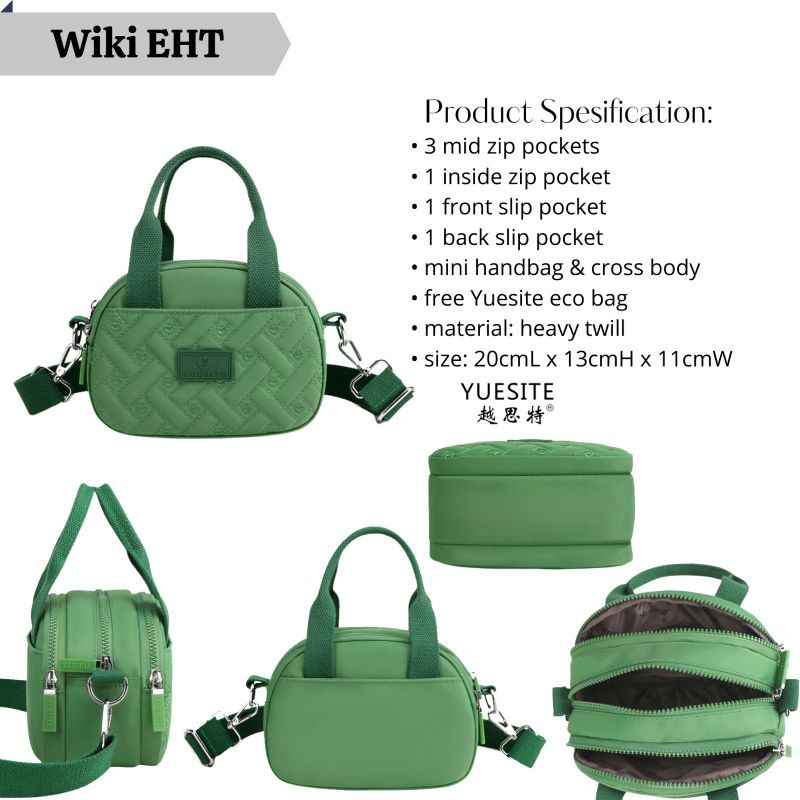 Handbag mini tas selempang wanita yuesite wiki original