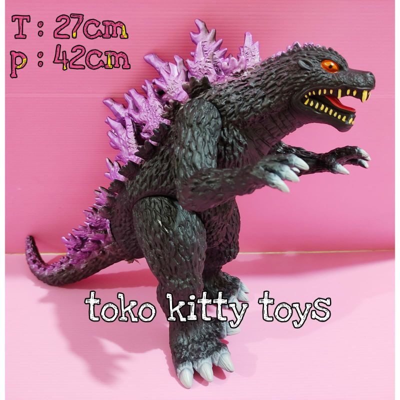GODZILLA MONSTER UKURAN JUMBO ACTION FIGURE PAJANGAN GODZILLA
