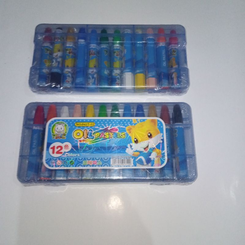 

crayon oil pastel 12 warna