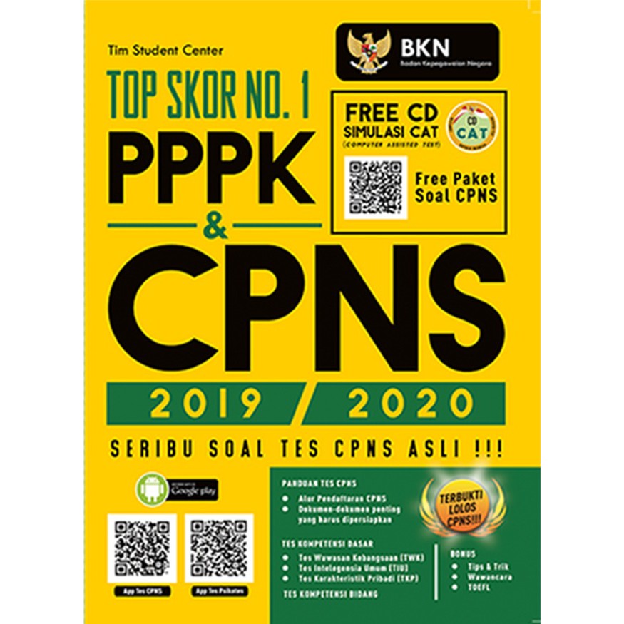 Top Skor No.1 Tes CPNS 2019/2020