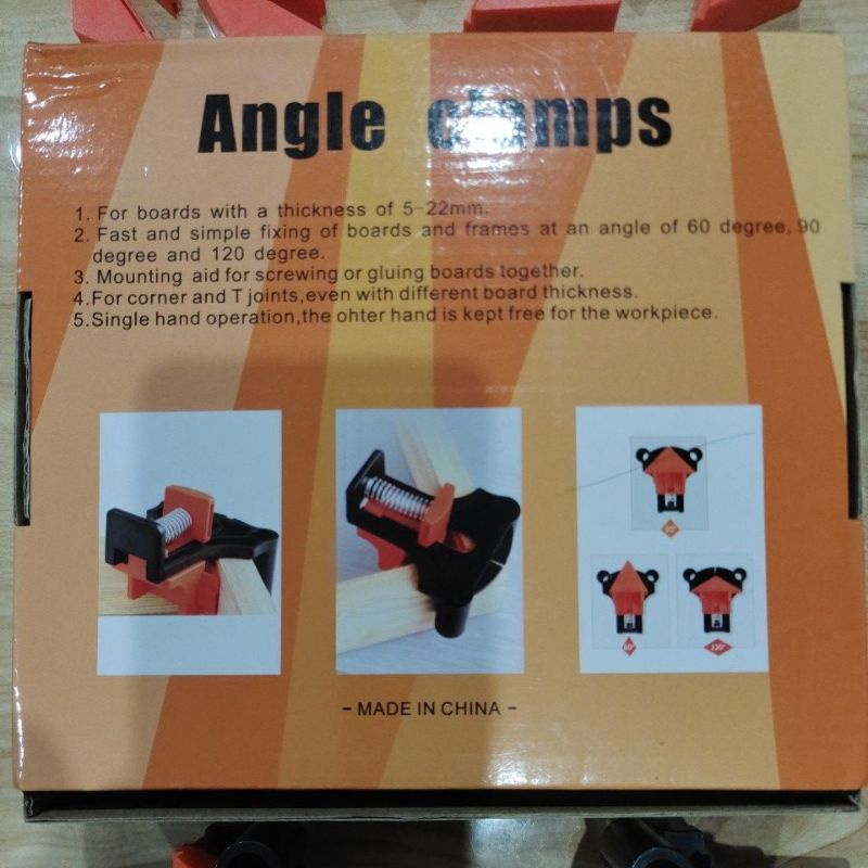 alat klem sudut / angel clamp / klem siku