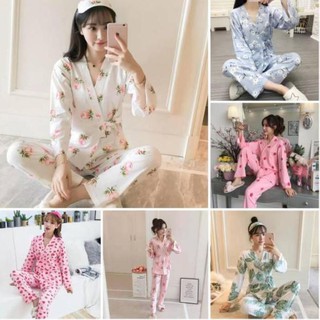  Restock 10 motif Kimono  Import Baju  Tidur Kimono  set 