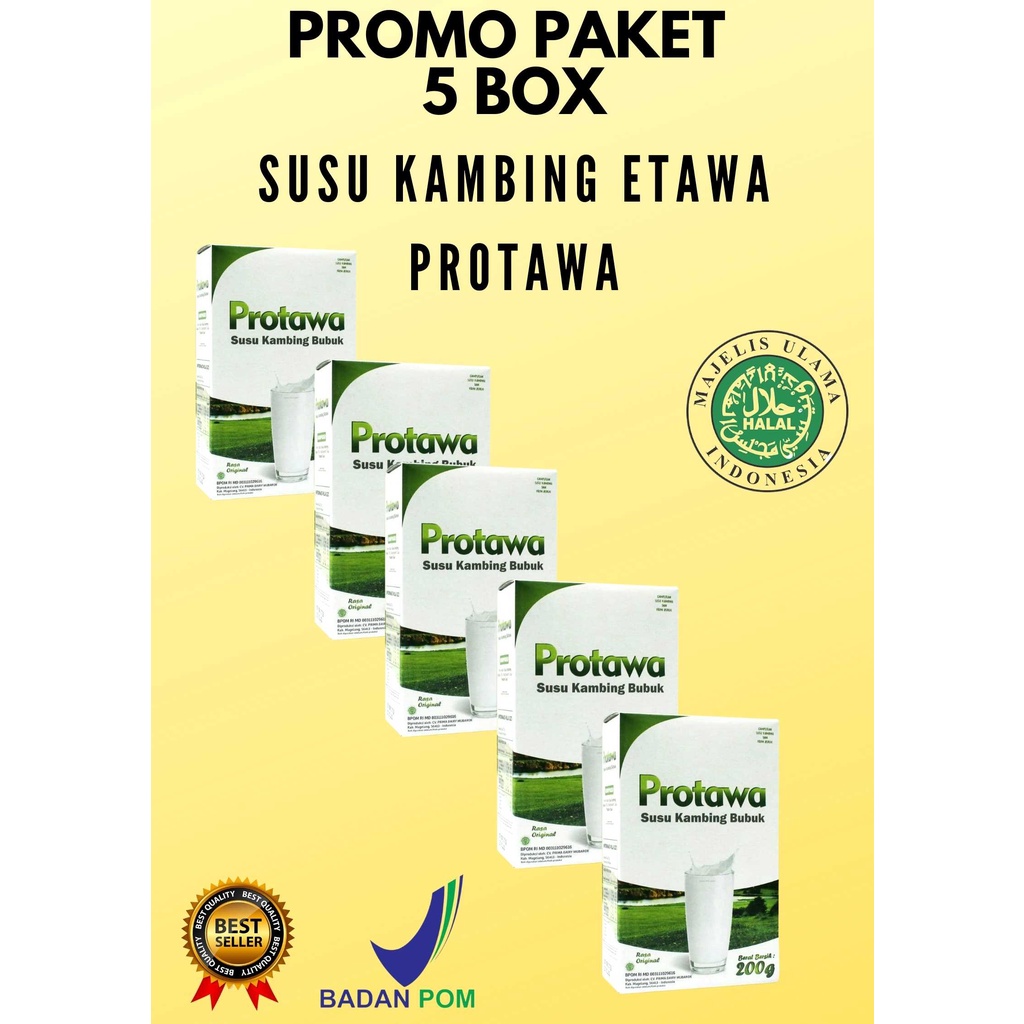 

Protawa Susu Kambing Etawa Original Paket 5 Box