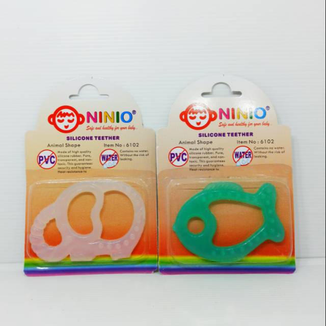 [TM] Ninio Silicone Teether 6102