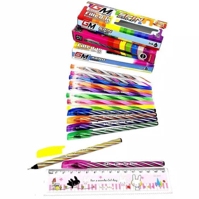 

Pulpen Murah Ballpoint Lilin Warna Hitam