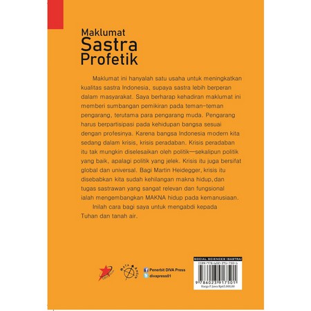 BUKU MAKLUMAT SASTRA PROFETIK