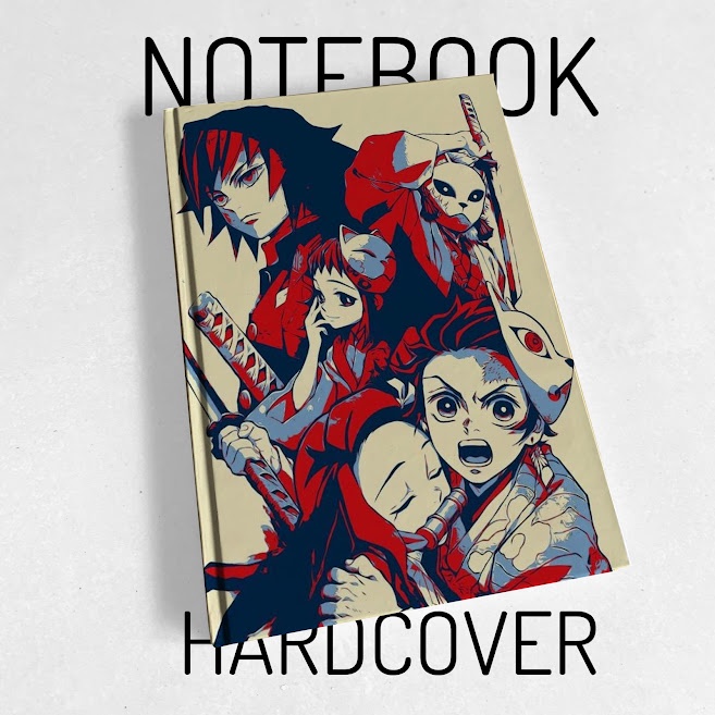 

BUKU NOTEBOOK KIMETSU/ KIMETSU NO YAIBA/ BUKU SEKOLAH/ BUKU CATATAN/ BUKU KIMETSU KODE 03