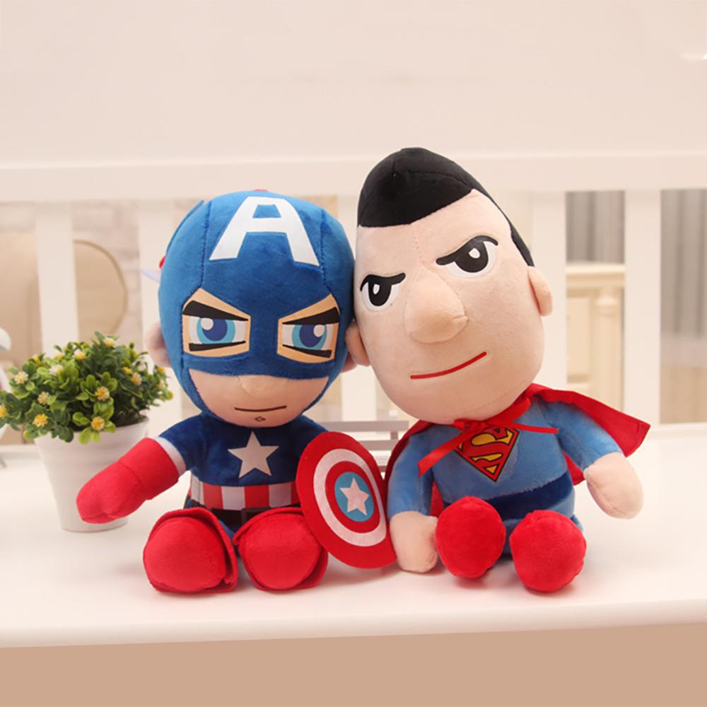 Timekey Mainan Boneka Plush Avengers Untuk Hadiah Natalulang Tahun Anak L6V7