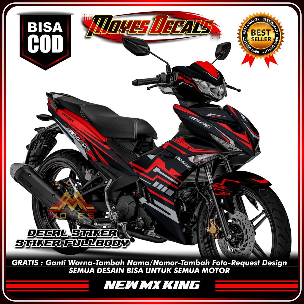 Yamaha jupiter mx king new fullbody exciter - stiker motor Yanaha Jupiter mx king new fullbody motif