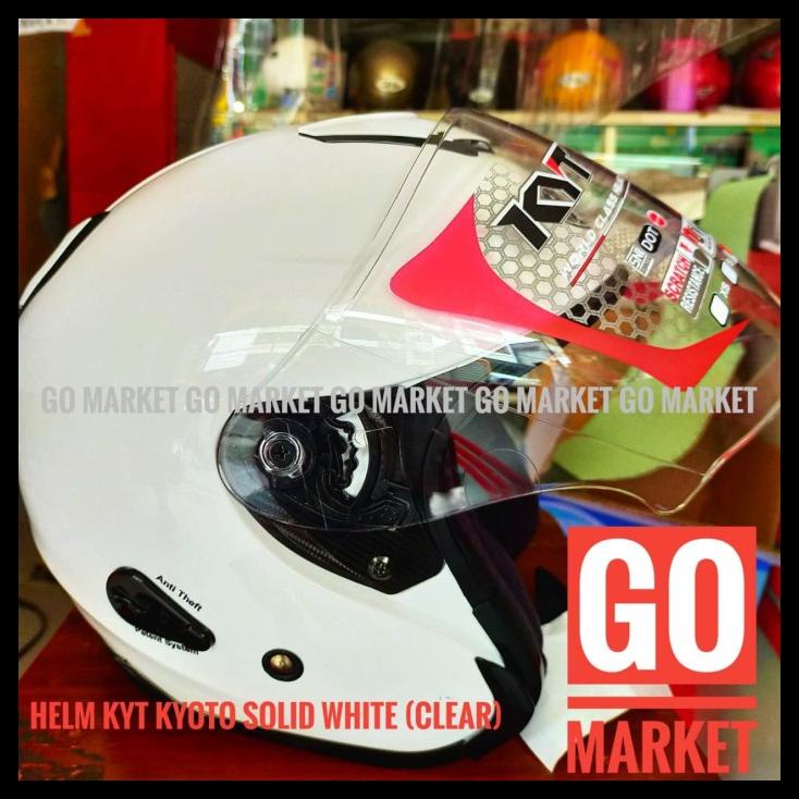Helm Kyt Kyoto Solid White