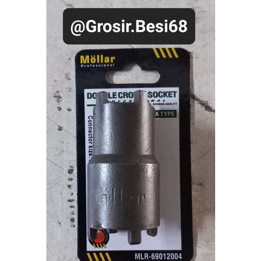 MOLLAR Kunci Mahkota Type A / Alat Melepas Mur Kopling Tipe A / Lock Nut Wrench