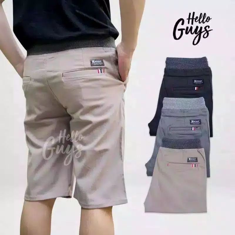 celana chino pendek pria