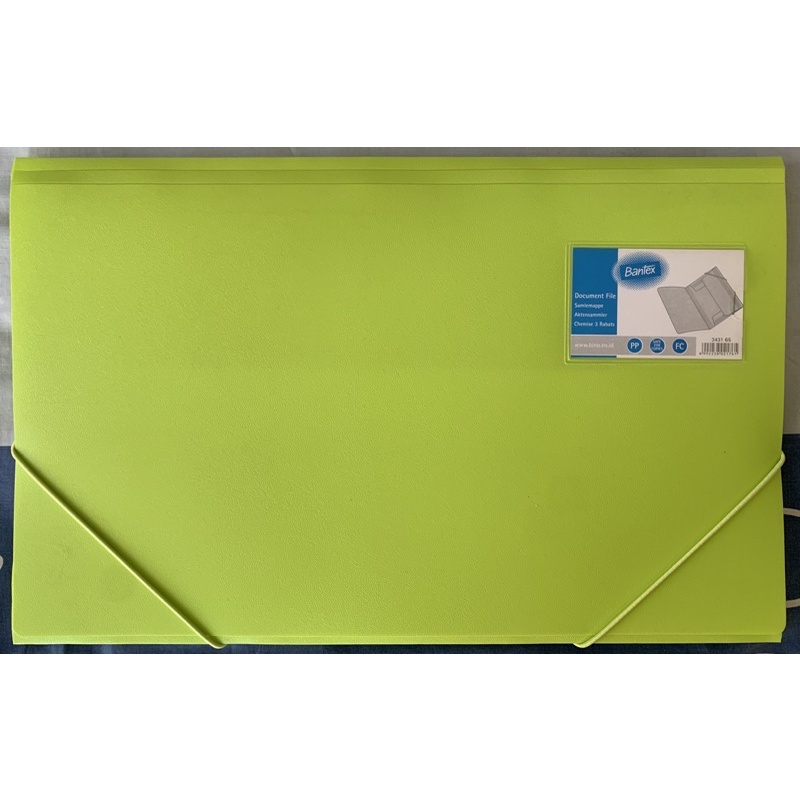 

Bantex Document File A4 Green 3430
