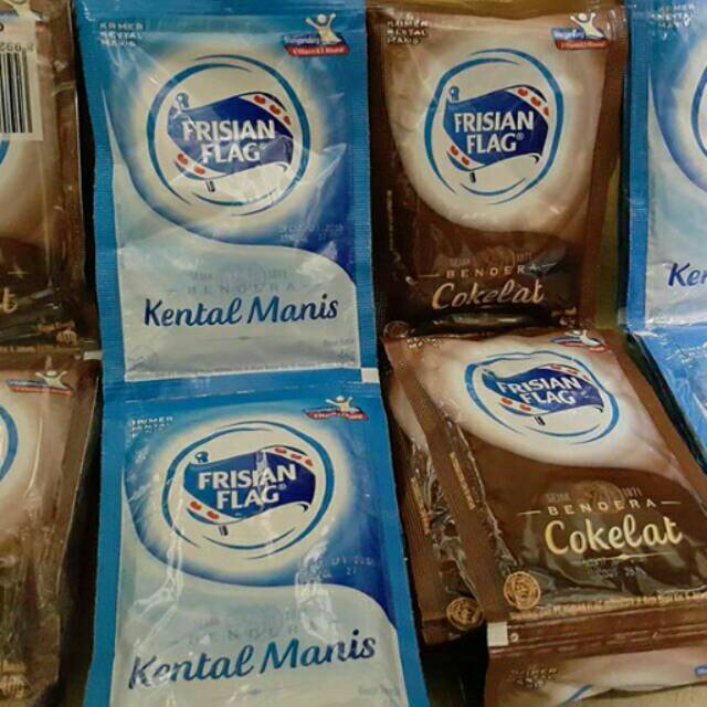 

Susu sachet frisian flag