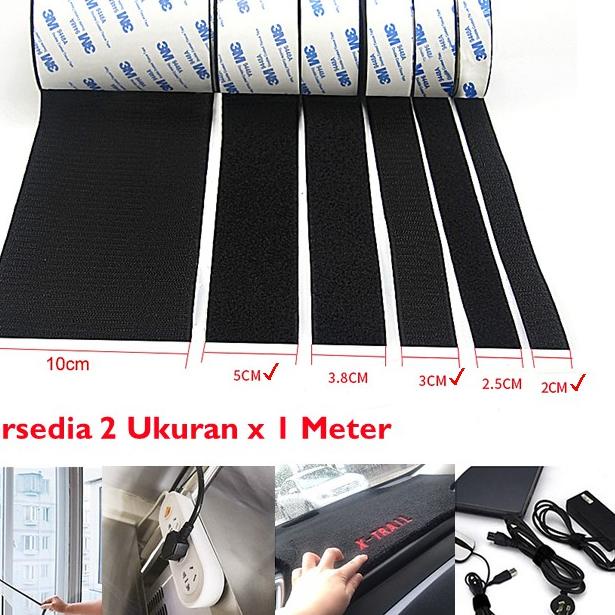 

SIAP KIRIM W7940 Velcro Double Tape Adhesive Perekat Serbaguna Magic - Taffpack ニ