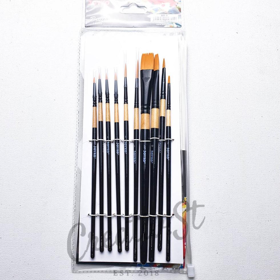 

Jangan Ketinggalan order.. Kuas Lukis Set Joyko BR-9 (10 Pcs kuas) Professional Artist Brush 63