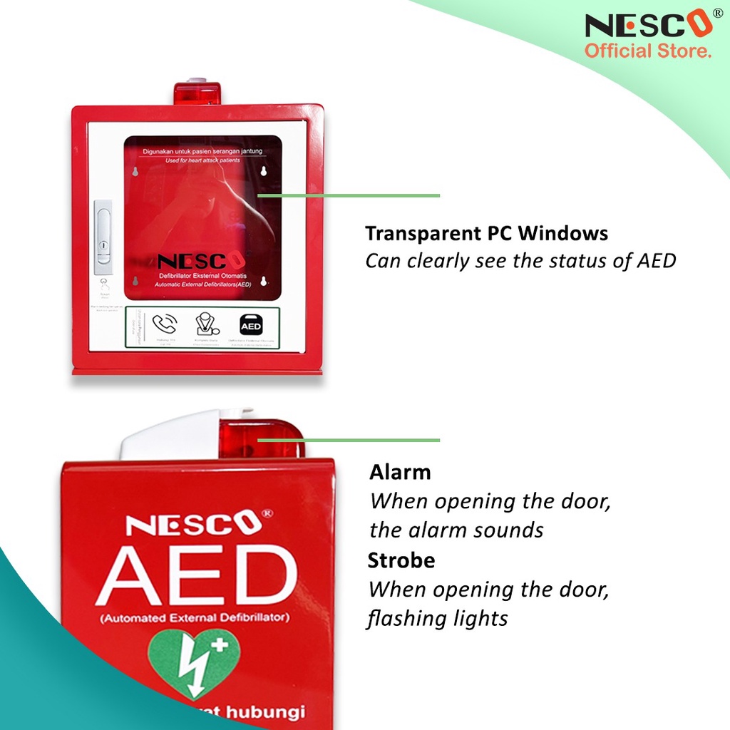 Floor Stand for AED Cabinet WAP-812-M5P