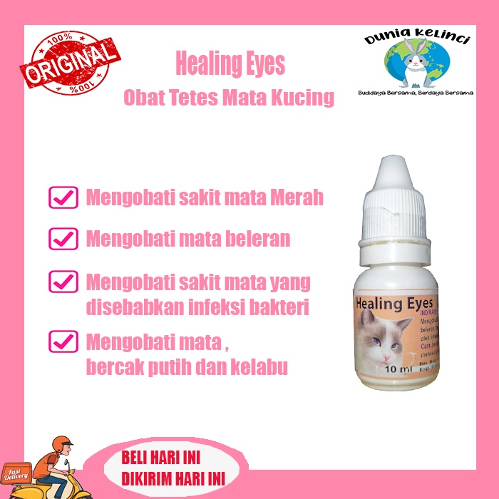 Healing eyes Obat Tetes Mata Kucing Cat