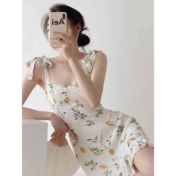 DRESS SUMMER IMPORT MINI DRESS FLORAL MX524