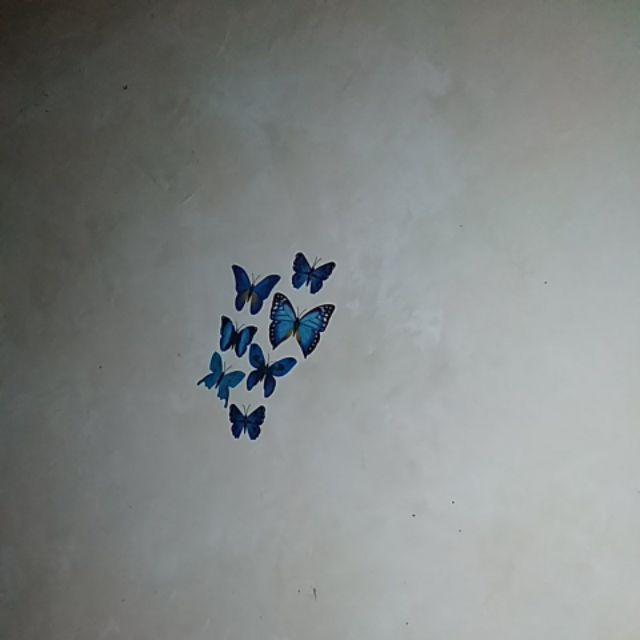 Wall Sticker Butterfly 12pcs Magnet