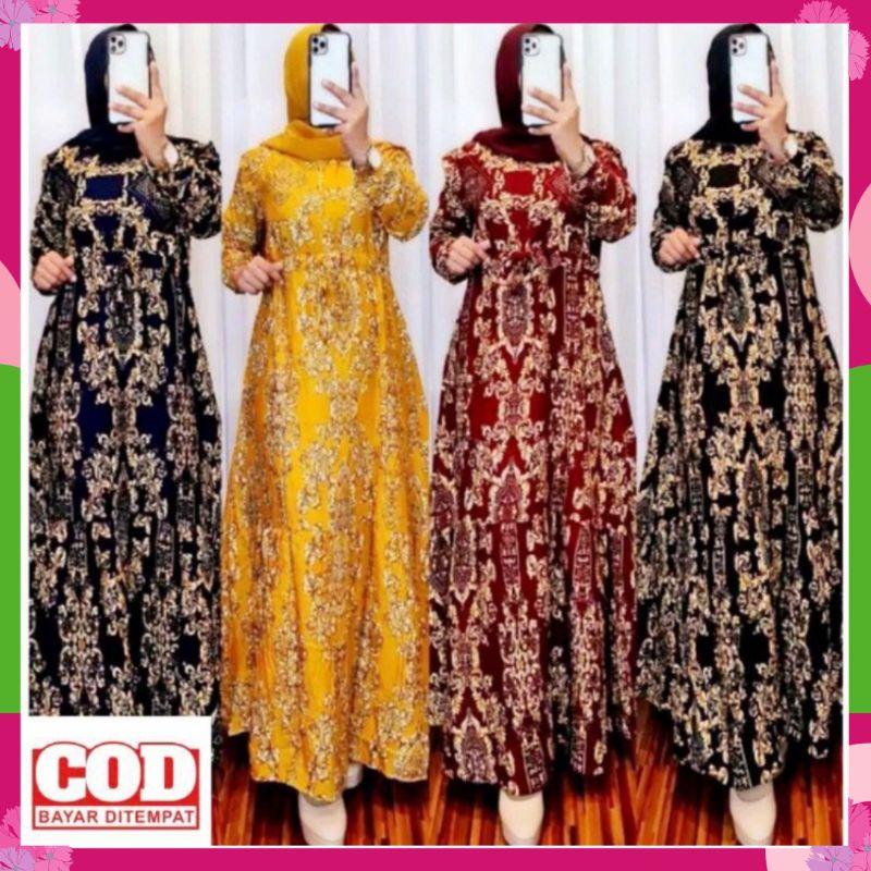 GAMIS HYGET Gamis Hyget Busui Jumbo Terbaru Termurah Gamis Harian