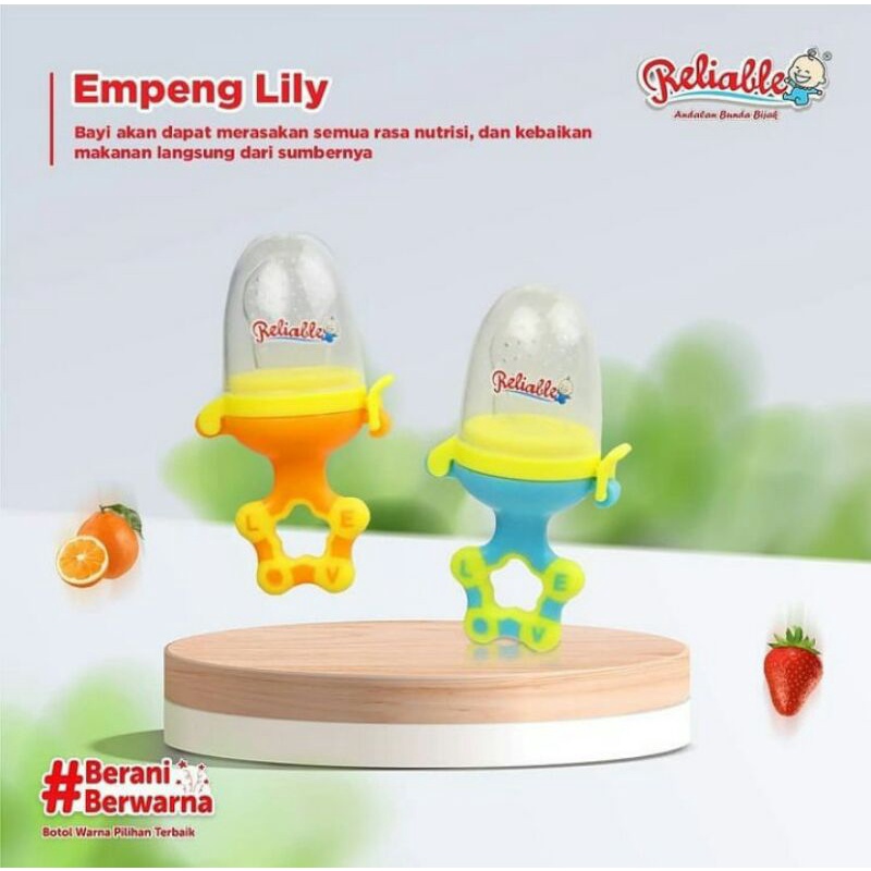 Empeng Buah Reliable/Empeng Buah Teether Bayi/Fruit Feeder Baby/BPA FREE