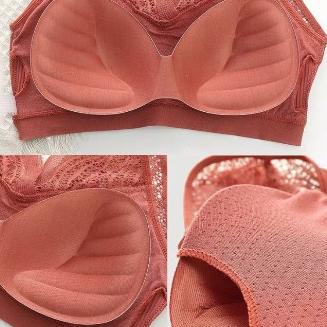Bagus Banget.. B034 / BH SET PUSH UP BIG SIZE JUMBO / BRA LACE TANPA KAWAT / BRALETTE RENDA