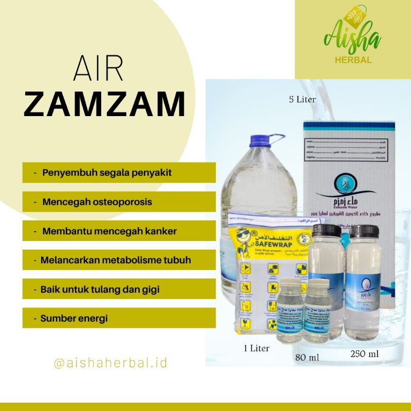 

Air Zamzam 250ml