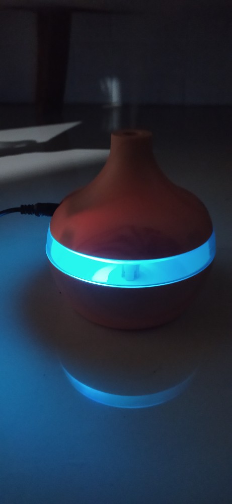 Ultrasonic Humidifier Aroma Essential Oil Diffuser 300ml - Humi Kjr-j003 - Wooden