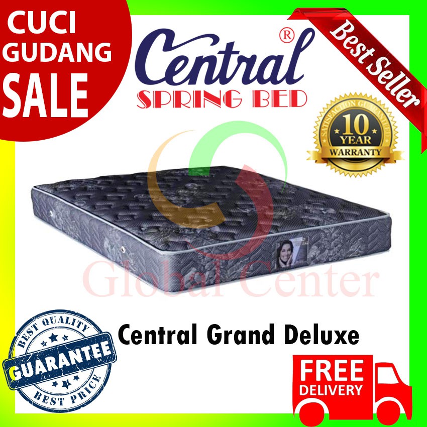 Springbed Central Grand Deluxe 180x200 Matras Saja