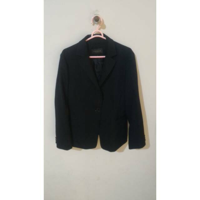 Jas Hitam Wanita Formal Kerja Preloved Second Bekas Murah