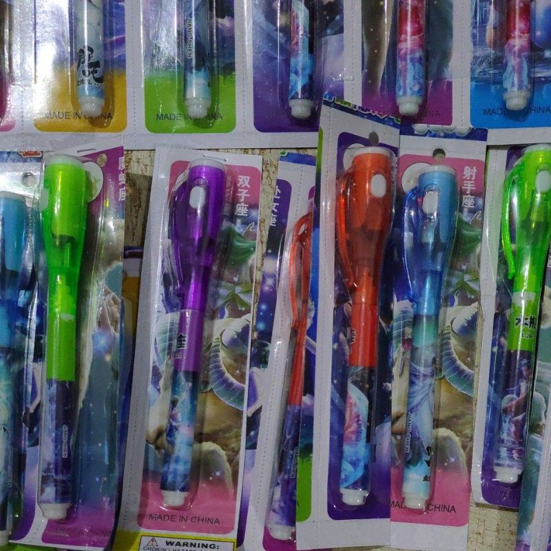 Mainan Pen Ajaib Pen nyontek Invisible Pen