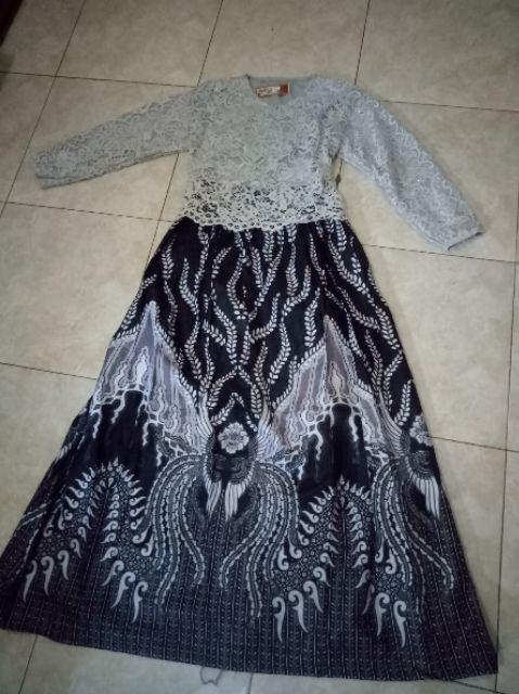 Couple Batik Kebaya Brocade Sarah Cakrawala Lengan Panjang