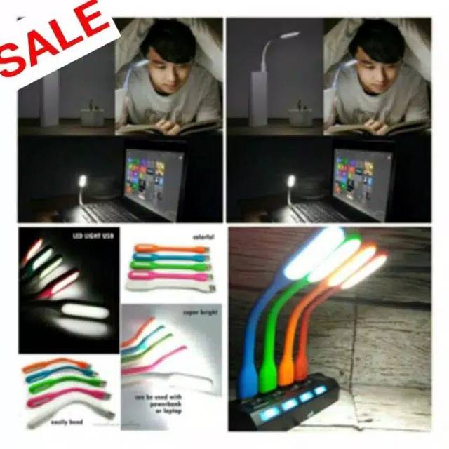 Lampu Led USB Flexibel / Kipas Angin USB Kualitas Terbaik