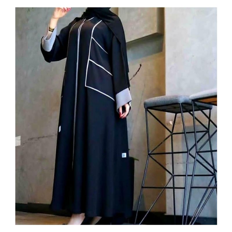 Abaya Saudi Abaya List / Gamis Hitam / Dress Hitam / Gamis Arab / Abaya Arab